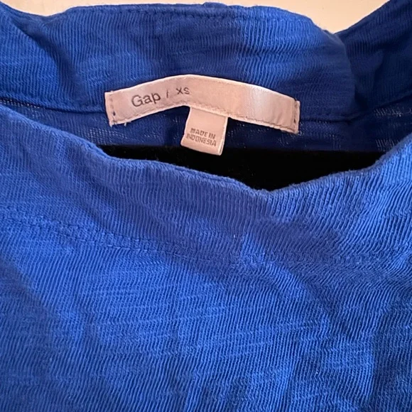 ❤️‍🔥$7 Deal❤️‍🔥GAP Royal Blue T-Shirt Dress - Picture 3 of 9